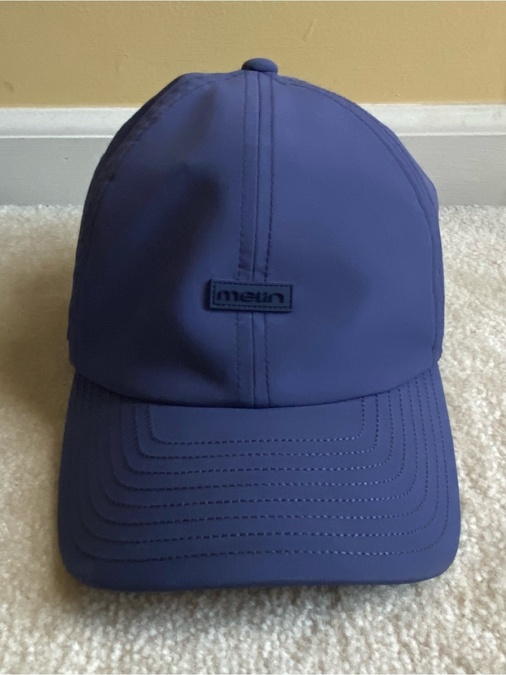 Melin A-Game Hydrolite Performance Snapback Hat Steel Blue Adjustable Golf